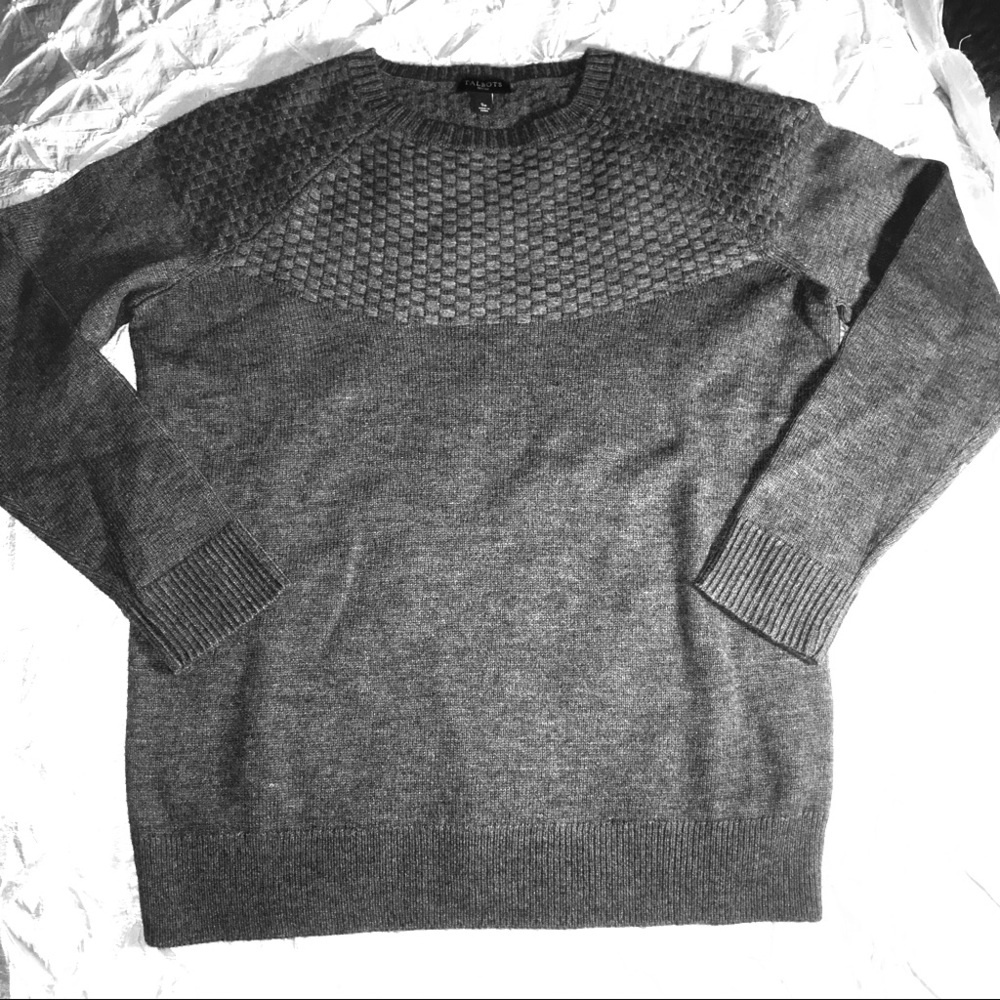 Talbots Dark Gray Sweater